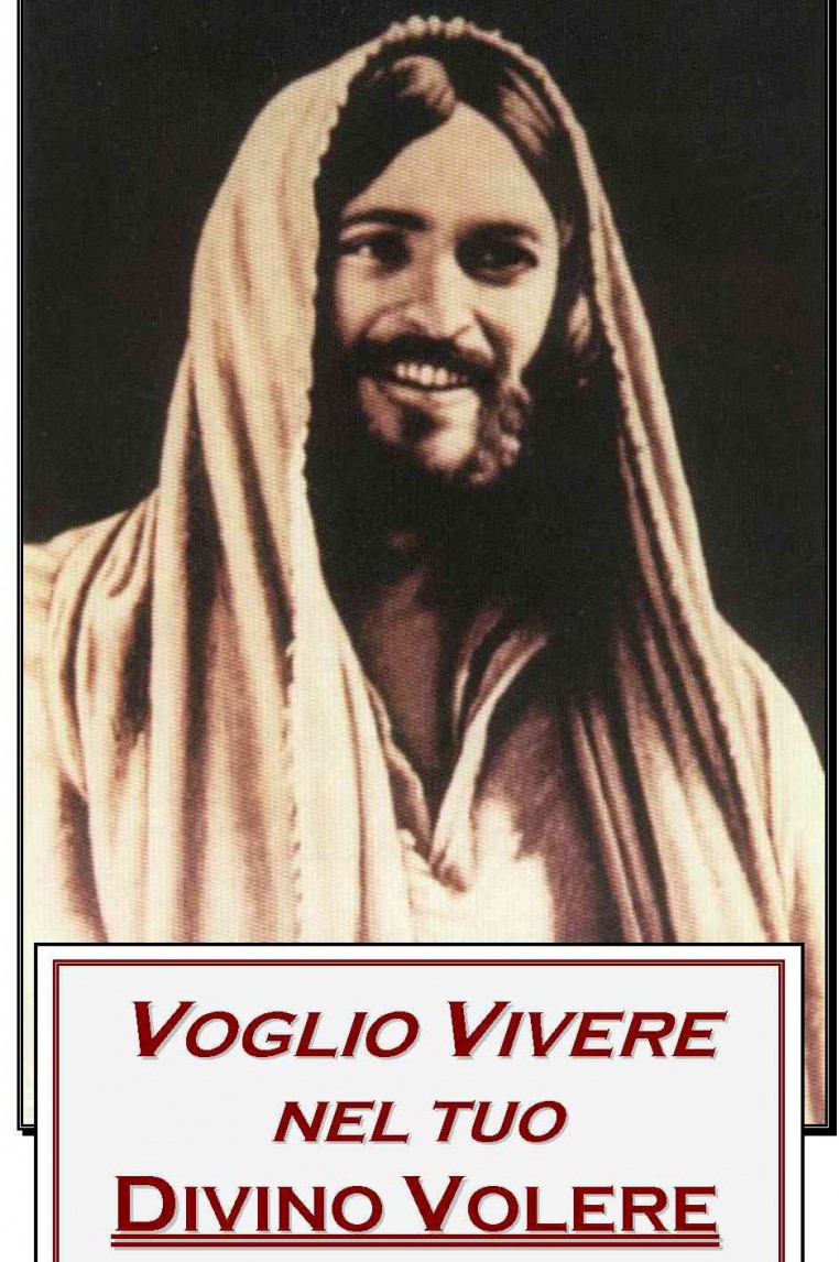 Voglio vivere nel tuo Divino Volere - Preghiere - Scaricabile