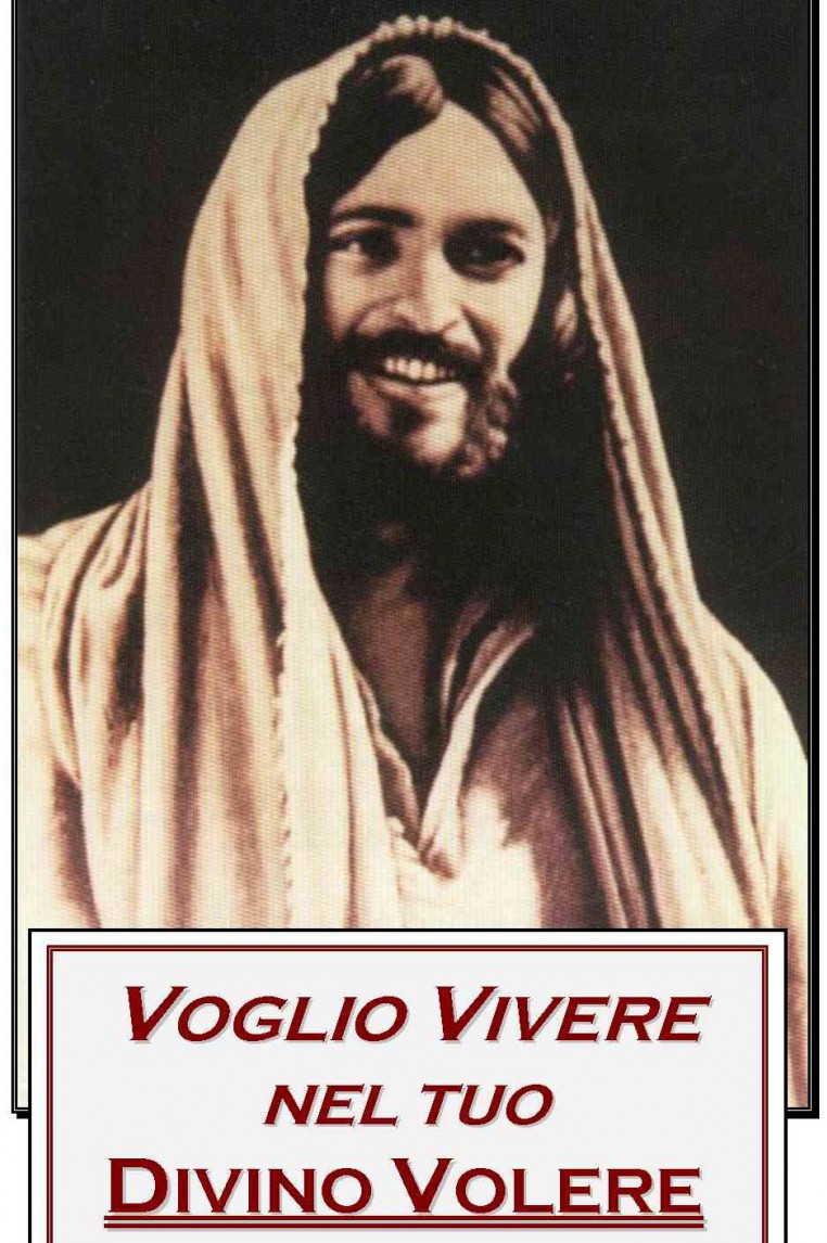 Voglio vivere nel tuo Divino Volere - Preghiere - Scaricabile